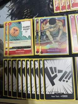 One piece Straw Hat Crew Super Pre-Release ST01 Deck NO LEADER *UNPLAYED* - Image 2