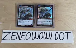 Arthas Menethil #2/30 Foil And Non Foil Set Alternate Art Versions Very Rare - Image 1