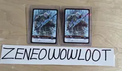 Arthas Menethil #2/30 Foil And Non Foil Set Alternate Art Versions Very Rare - Image 2