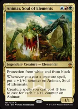 MTG English Animar, Soul of Elements NM Normal Masters 25 - Image 1