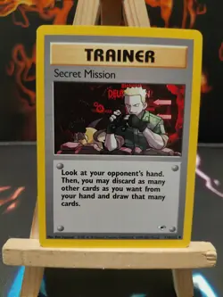 Pokemon TCG Secret Mission Gym Heroes Card 118/132 Regular NM Condition - Image 1
