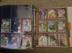 My Little Pony Trading Card Game Cards MLP Lot Binder Full Of Cards - Image 1