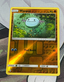 Wooper 96/214 Unbroken Bonds Reverse Holo Pokemon Card NM - Image 1