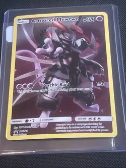 Pokemon TCG Armored Mewtwo SM228 Black Star Promo Card - Image 1