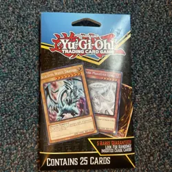 MJ Holding Company Yu-Gi-Oh! TCG Pack 25 Cards 5 Rares Blue-Eyes 2023 - Image 1