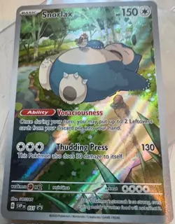 Snorlax 051 Sv: Scarlet & Violet Promo Cards Holo - Image 1