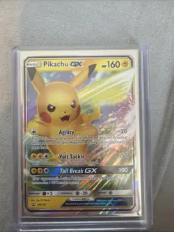Pokemon Pikachu GX SM232 Black Star Promo Holo Card Sun & Moon - Image 1