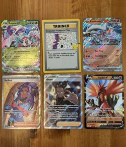 Pokemon TCG Card Lot, NM*, Celebrations Journey Together Stamped Zapdos Reshiram - Image 1