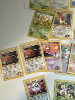 Nintendo Pokemon TCG 29-Card Lot Gym Challenge - Image 4