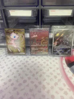 G1N Mew ex 053 Sv Scarlet Violet Promo Cards Holo Set - Image 1
