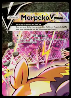 Morpeko V-Union - Promo SWSH: Sword & Shield Promo Cards SWSH287 NM - Image 1