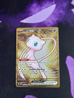 Mew ex - (151 Metal Card) 205/165 Sv: Scarlet & Violet 151 Regular - Image 1