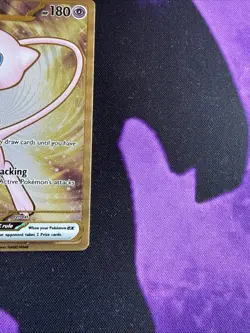 Mew ex - (151 Metal Card) 205/165 Sv: Scarlet & Violet 151 Regular - Image 4