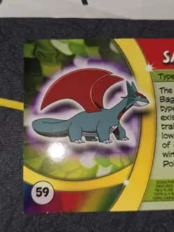 Salamence #59 Pokemon Topps Advanced Challenge Card NM - Image 5