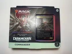 Magic: The Gathering Duskmourn ENDLESS PUNISHMENT Commander Deck Valgavoth NEW - Image 1