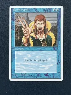 MTG Counterspell Fourth Edition 65/379 Regular Uncommon - Image 1