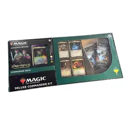 MTG LOTR: Tales of Middle Earth FRODO AND FELLOWSHIP Deluxe Commander Kit New. - Image 2