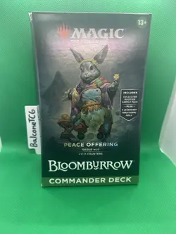 Magic the Gathering Bloomburrow Peace Offering Commander Deck - Image 1
