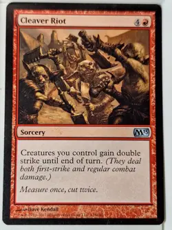 Cleaver Riot - Magic 2013 Core Set M13 - Magic the Gathering MTG Nice! - Image 1