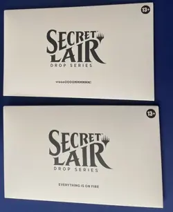 MTG Secret Lair Non-Foil Lot Vroooooomm! Everything Is On Fire All Sealed - Image 1