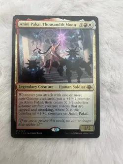1x Anim Pakal, Thousandth Moon - FOIL Lost Caverns of Ixalan - MTG NM - Image 1