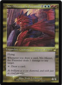 Niv-Mizzet, the Firemind (Retro Frame) - FOIL - P Launch Party & Release Event P - Image 1