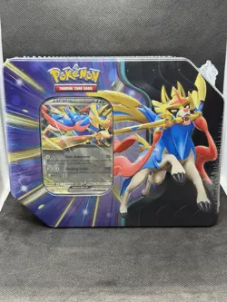 Pokemon TCG Slashing Legends Tin - NEW Factory Sealed Zacian - Image 1
