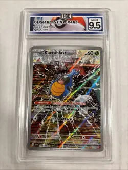 2025 Pokemon Karrablast Illustration Rare #94 HGC 9.5 (sb4) - Image 1
