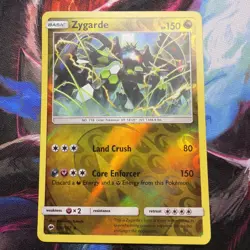 Zygarde 100/147 Holo Rare Burning Shadows Pokemon Reverse Holo - Image 1