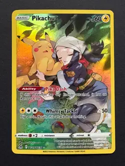 Pokemon Lost Origin - Pikachu Trainer Gallery Ultra Rare #TG05/TG30 - Image 1