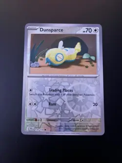 Pokemon Dunsparce 120/159 Reverse Holo Common Basic 70 HP ENG - Image 1