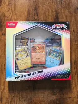 Pokemon TCG: Scarlet & Violet Prismatic Evolutions Poster Collection Box Sealed - Image 1