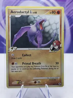 Aerodactyl GL 55/111 Common Rising Rivals Pokemon Near Mint - Image 1