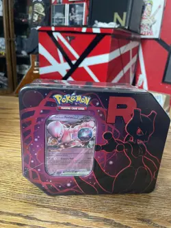 POKEMON LOT OF 4 MEGA EVO ETB BASE TEAM ROCKET TIN MEGA EVO COLLECTOR CHEST + 1 - Image 3