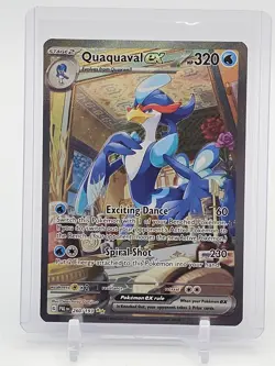 QUAQUAVAL EX 2023 POKEMON PALDEA EVOLVED SPECIAL ILLUSTRATION RARE Q1345 - Image 1