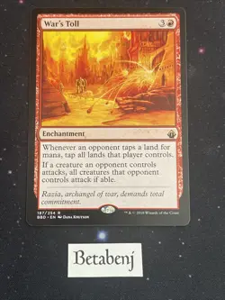 MTG War's Toll - Battlebond - Image 1