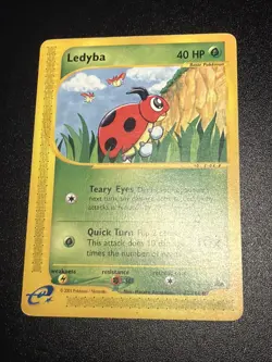 Ledyba (72) Skyridge 072/144 LP Vintage Pokemon TCG - Image 1