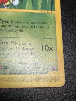 Ledyba (72) Skyridge 072/144 LP Vintage Pokemon TCG - Image 4