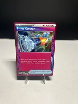 Pokemon Prime Catcher 119/131 Prismatic Evolutions ACE SPEC Holo Rare -NM - Image 1