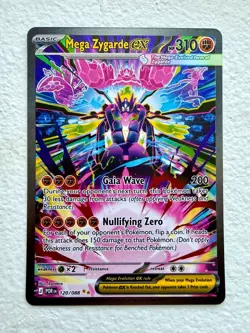 Pokemon TCG Perfect Order Mega Zygarde EX SIR 120/088 Holo MINT - Image 1