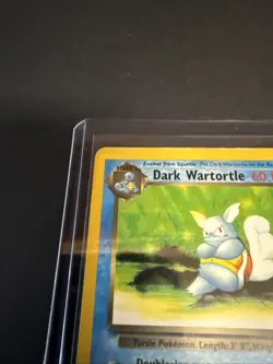 Pokemon '008 Dark Wartortle 46/82 Team Rocket Uncommon Vintage WOTC 2000 - Image 2