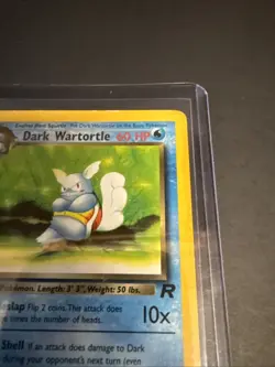 Pokemon '008 Dark Wartortle 46/82 Team Rocket Uncommon Vintage WOTC 2000 - Image 5