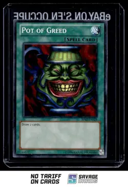 1996 Yu-Gi-Oh! Pot Of Greed #BP02-EN129 - Image 1