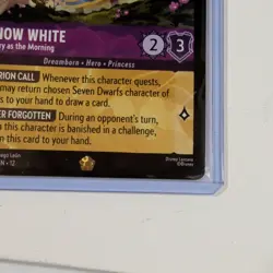 Disney Lorcana Snow White - Merry as the Morning 37/204 EN - Image 3