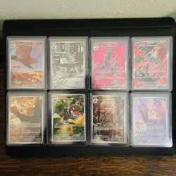 Pokemon Perfect Order IR/SIR Lot Yveltal ex Salazzle ex Dedenne 8 Cards - Image 1