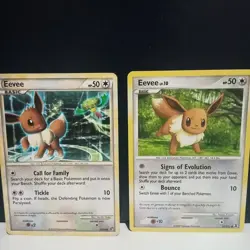 Eevee Lot of 3 cards pokemon tcg - Image 2