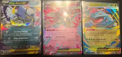 Pokemon TCG Mega EX Holo 3-Card Lot - Mega Absol/Diancie/Venusaur EX EN - Image 1