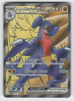 Cynthia's Garchomp ex 204 NM Holo SVP SV: Scarlet & Violet Promo Cards 02 - Image 1