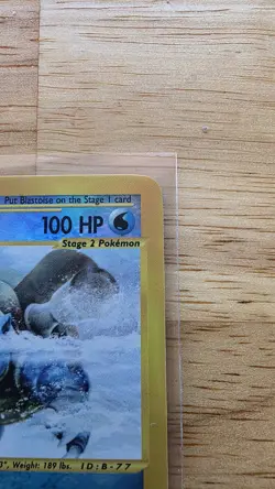Blastoise 04/165 Reverse Holo - Expedition Base Set - Pokemon Card - Image 3