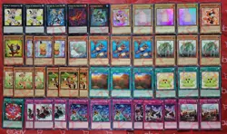 YUGIOH Beast Deck 45 Cards Raccoon *Dark Mist* Mythical Beast *Wind-Up* - Image 1